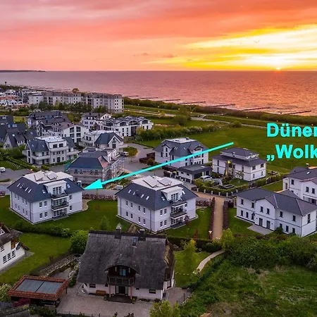 Duenenrose 4 Wolkenlos Апартаменты *