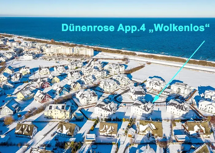 Dünenrose 4 Wolkenlos Daire *