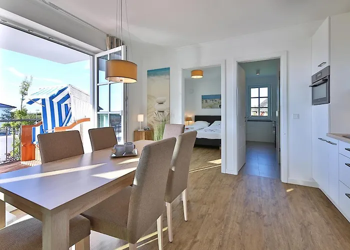 Dünenrose 4 Wolkenlos Daire